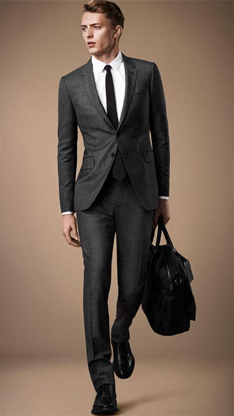 burberry slim fit suit sale|Burberry men's suits sale.